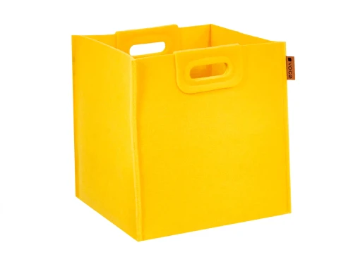 VOGO Pojemnik filcowy M żółty