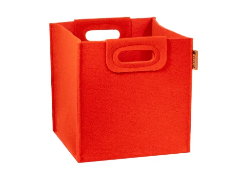 VOGO Pojemnik filcowy S czerwony