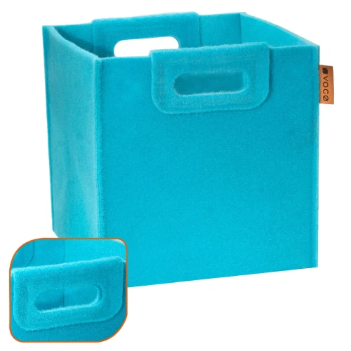 VOGO Pojemnik filcowy S jasny niebieski