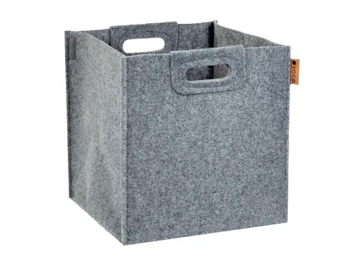 VOGO Pojemnik filcowy składany jasny szary