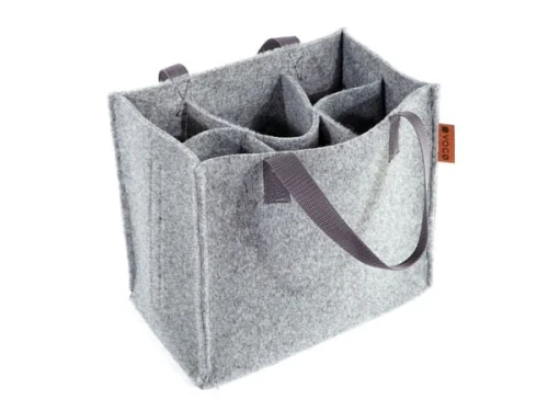 VOGO Torba  na wodę 15-25 litra - 6 butelek Szary jasny