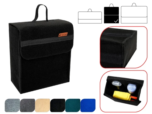 VOGO Torba do samochodu mała Czarna