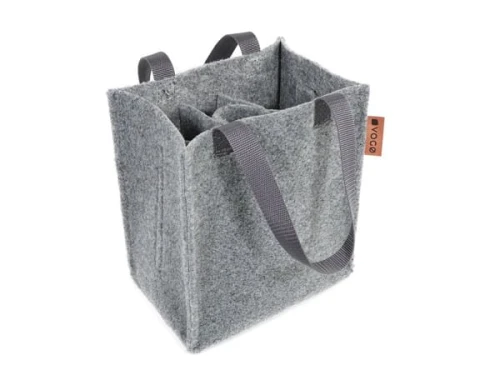 VOGO Torba na 6 butelek- 05-1 litra jasny szary