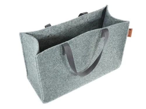 VOGO Torba na zakupy jasny Szara