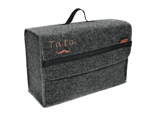 VOGO Torba do samochodu duża Szary ciemny HAFT TATA