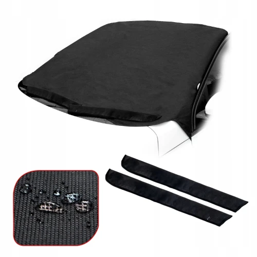 Zestaw mata antyszronowa na szybę przednią + osłony wycieraczek 2 sztuki