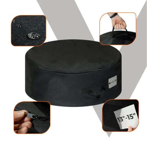 Pokrowiec na opony koło zapasowe dojazdowe 13-15