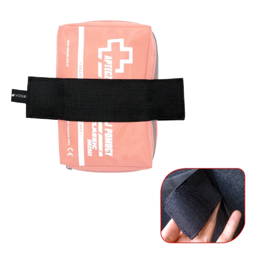 Rzep do bagażnika samochodowego uchwyt gumka długość 20 cm kolor czarny