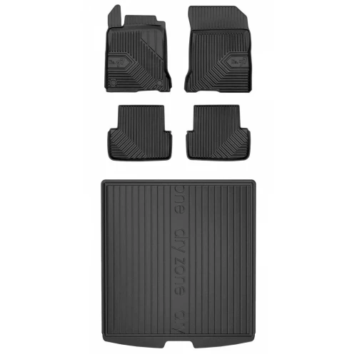 Dywaniki i mata zestaw komplet do Renault Laguna III 2007-2015