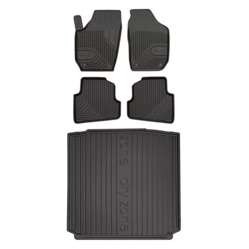 Dywaniki i mata zestaw komplet do Skoda Fabia II 2006-2014