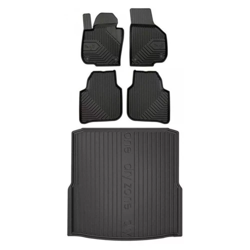 Dywaniki i mata zestaw komplet do Skoda Superb II 2008-2015