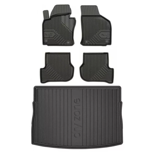 Dywaniki i mata zestaw komplet do Volkswagen Golf VI 2008-2016