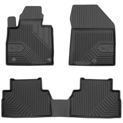Dywaniki gumowe No.77 do Hyundai Santa Fe 2018-2024 (IV)