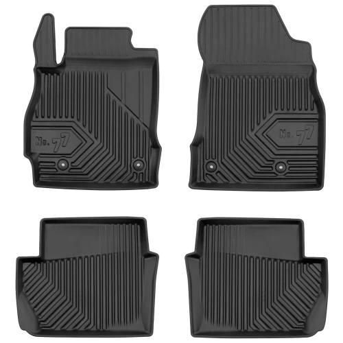 Dywaniki gumowe No.77 do Mazda 2 2007-2014 (II)