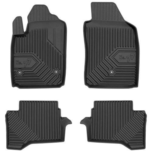 Dywaniki gumowe No.77 do Fiat 500e 2013-2019 (I)