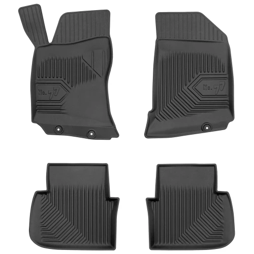 Dywaniki gumowe No.77 do Saab 9-5 1997-2009 (I)