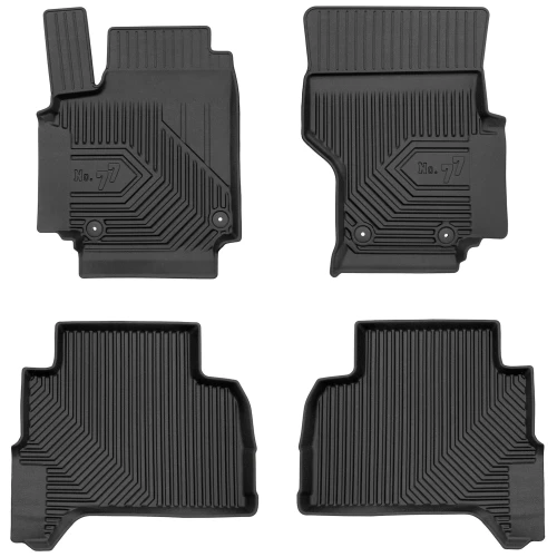 Dywaniki gumowe No.77 do Volkswagen Amarok 2009-2020 (2H)