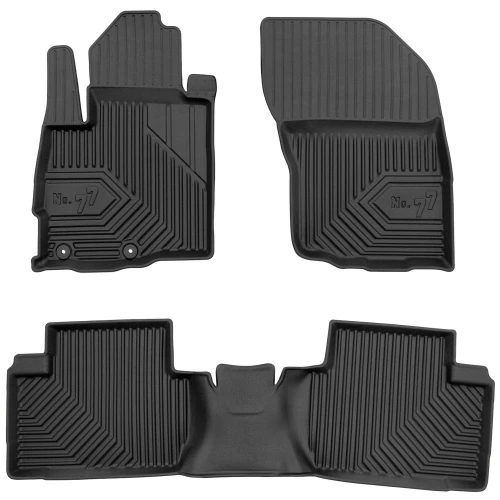 Dywaniki gumowe No.77 do Mitsubishi Outlander 2006-2012 (II)