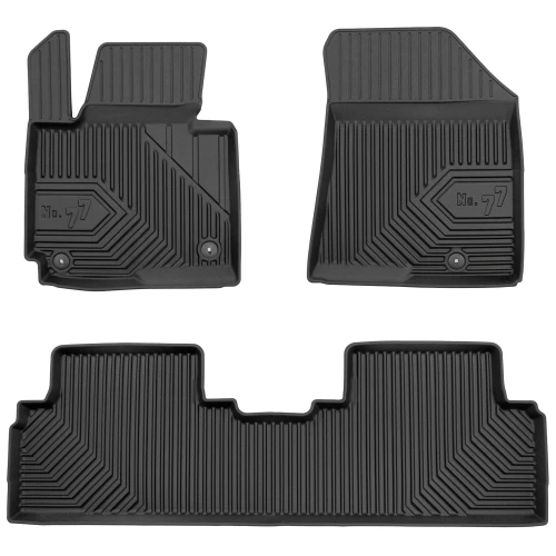 Dywaniki gumowe No.77 do Kia Carens 2013-2019 (IV)