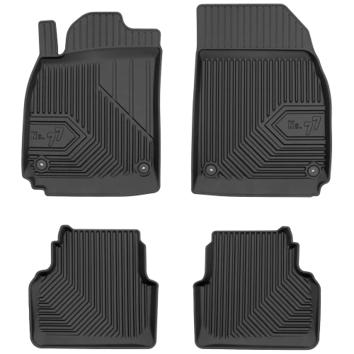 Dywaniki gumowe No.77 do Saab 9-3 2002-2011 (II)