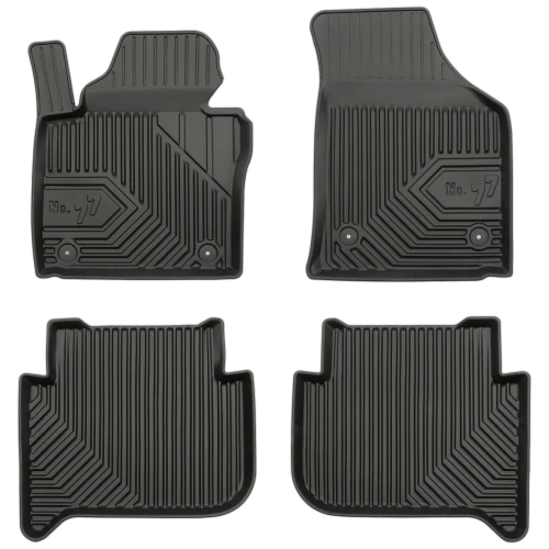 Dywaniki gumowe No.77 do Volkswagen Touran 2003-2015 (I)
