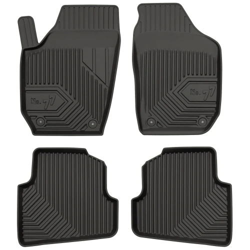 Dywaniki gumowe No.77 do Volkswagen Polo 2001-2009 (IV)
