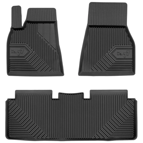 Dywaniki gumowe No.77 do Tesla Model S 2012-