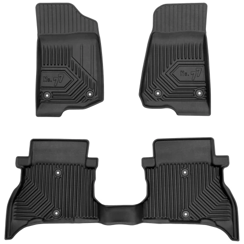 Dywaniki gumowe No.77 do Jeep Wrangler 2021- (4xe)