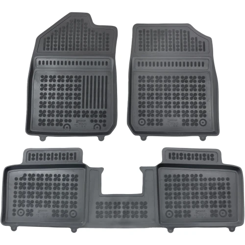 Dywaniki gumowe korytka do Dacia Spring 2021-