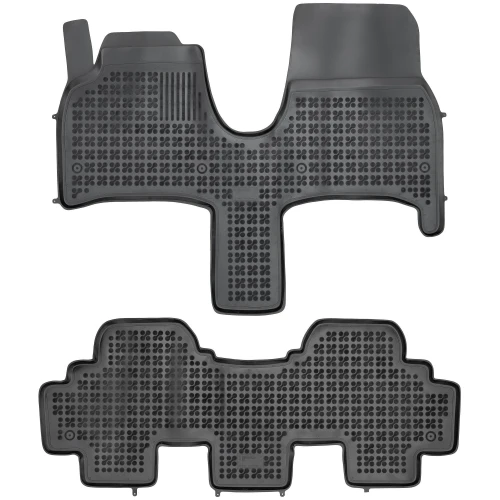 Dywaniki gumowe korytka do Fiat Ulysse 2002-2010 (II)