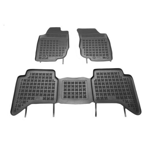 Dywaniki gumowe korytka do Toyota Hilux 2005-2015 (VII)