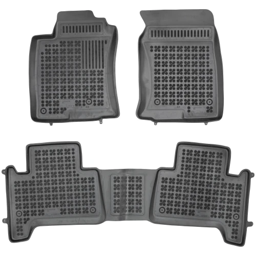 Dywaniki gumowe korytka do Toyota Land Cruiser 2002-2010 (J120)