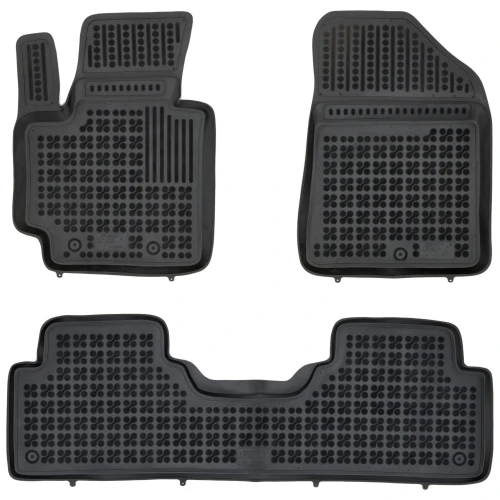 Dywaniki gumowe korytka do Kia Soul 2013-2019 (II)