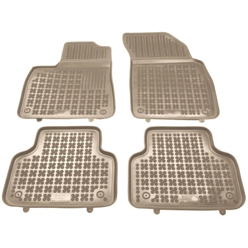 Dywaniki korytka gumowe beżowe do Audi Q8 2018-