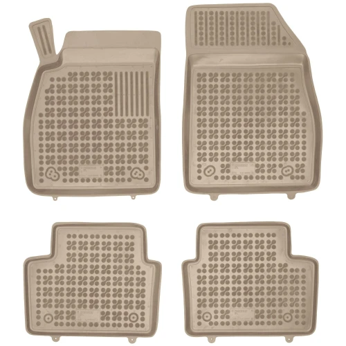 Dywaniki korytka gumowe beżowe do Chevrolet Malibu 2011-2019 (IV)