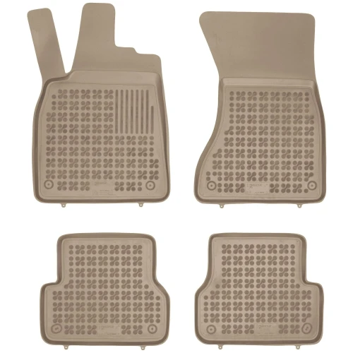 Dywaniki korytka gumowe beżowe do Audi A6 2011-2018 (C7)