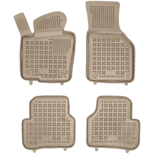 Dywaniki korytka gumowe beżowe do Volkswagen Passat 2005-2010 (B6)