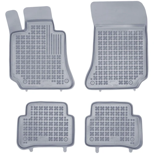 Dywaniki korytka gumowe szare do Mercedes-Benz Klasa E 2009-2016 (S212)