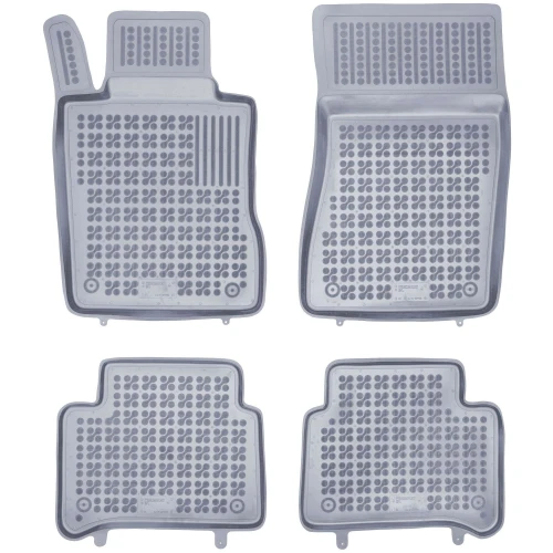 Dywaniki korytka gumowe szare do Mercedes-Benz Klasa E 2002-2009 (W211)