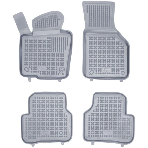 Dywaniki korytka gumowe szare do Volkswagen Passat 2010-2014 (B7)