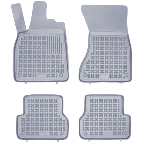 Dywaniki korytka gumowe szare do Audi A6 2011-2018 (C7)