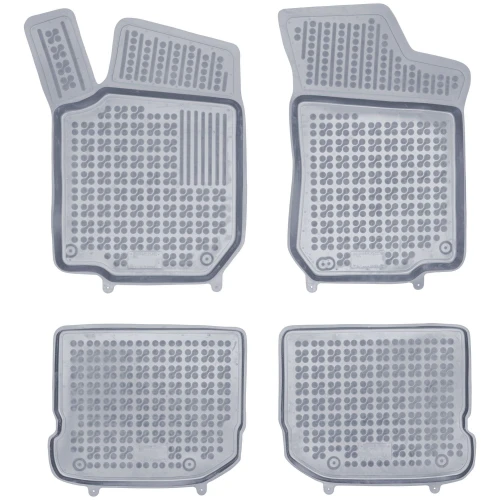 Dywaniki korytka gumowe szare do Volkswagen Jetta 1998-2005 (IV)