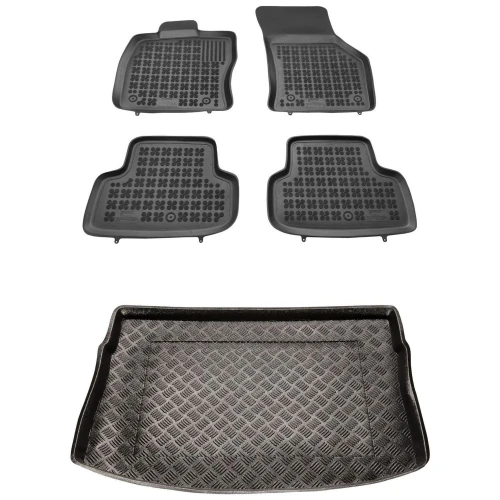 Dywaniki i mata zestaw komplet do Volkswagen Golf 2012-2020 (VII)