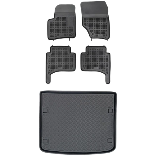 Dywaniki i mata zestaw komplet do Volkswagen Touareg 2002-2010 (I)