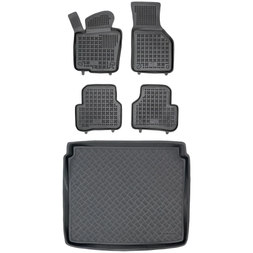 Dywaniki i mata zestaw komplet do Volkswagen Tiguan 2007-2016 (I)