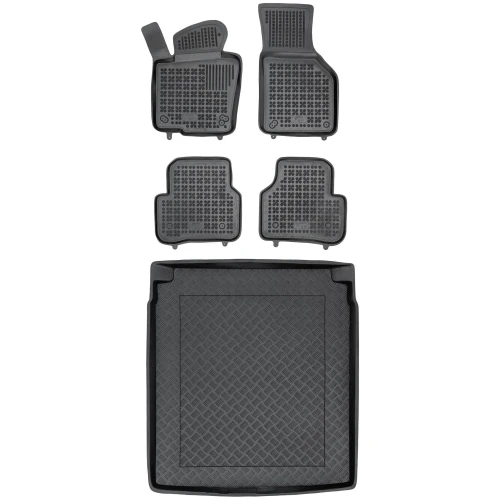 Dywaniki i mata zestaw komplet do Volkswagen Passat 2005-2010 (B6)