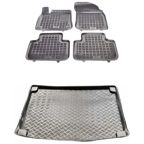 Dywaniki i mata zestaw komplet do Volkswagen Touareg 2018- (III)