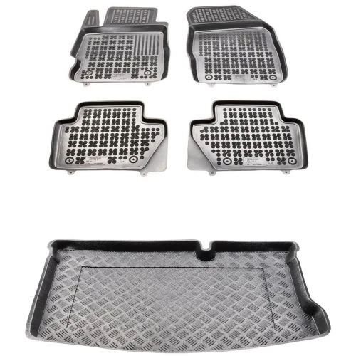 Dywaniki i mata zestaw komplet do Ford Ka 2014-2020 (III)