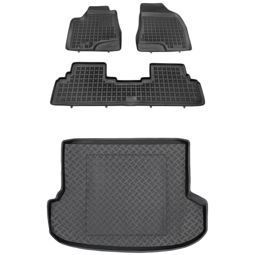 Dywaniki i mata zestaw komplet do Lexus RX 2008-2015 (III)