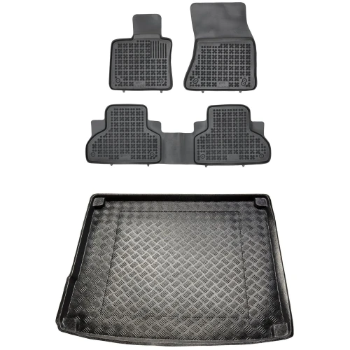 Dywaniki i mata zestaw komplet do BMW X6 2014-2019 (F16)